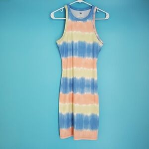 SO Dress Size Small Tie Dye Tank Top Midi